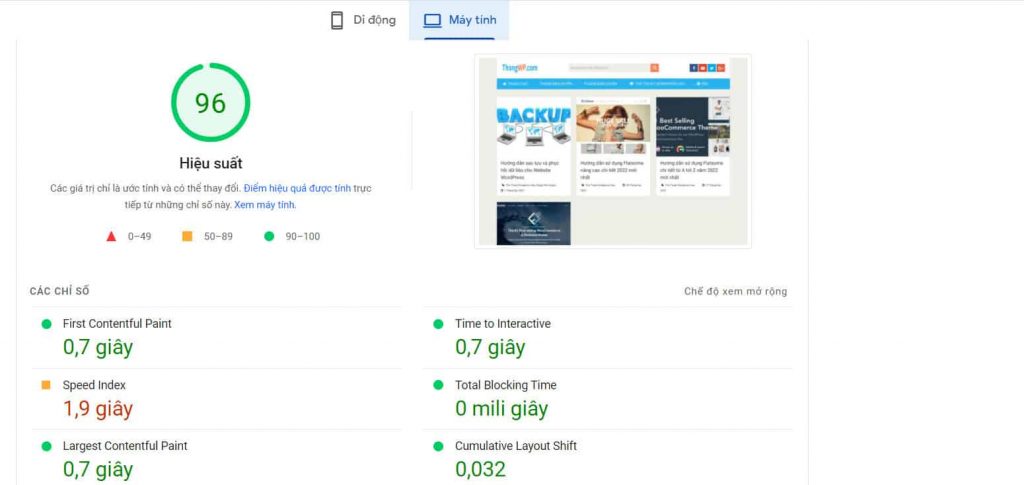 10 Cách tăng tốc Website WordPress 2023 mới nhất 14 Google PageSpeed Insights